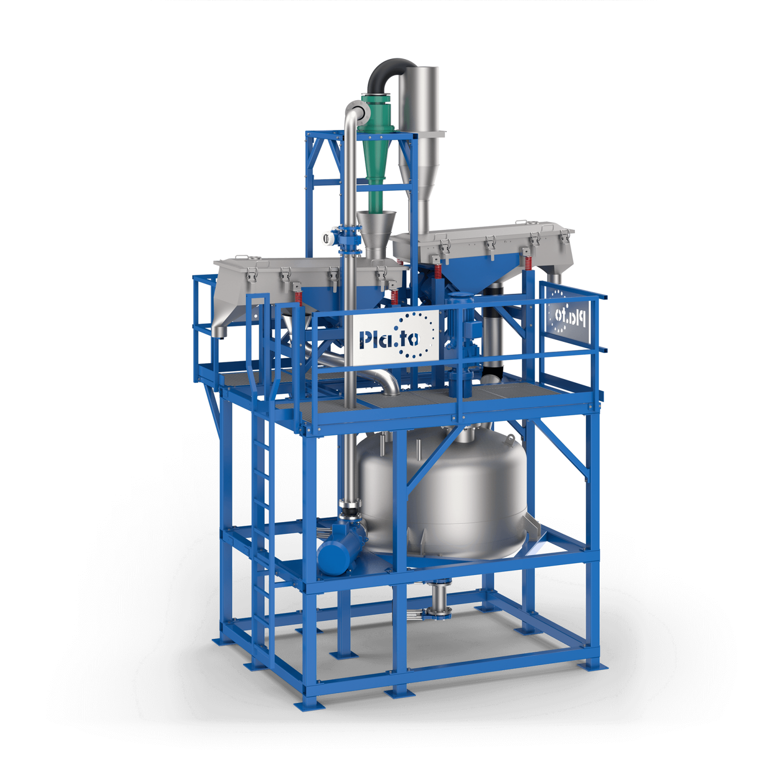 Separation density separation Pla.to Technology Innovative Recycling